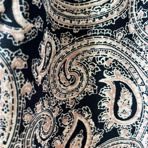 Cinq a Sept Stephanie top lined, size XS navy / multi color - Picture 6 of 6